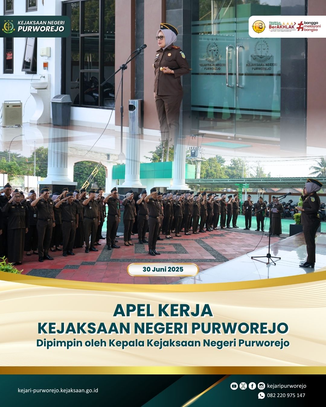 Apel Kerja Kejaksaan Negeri Purworejo