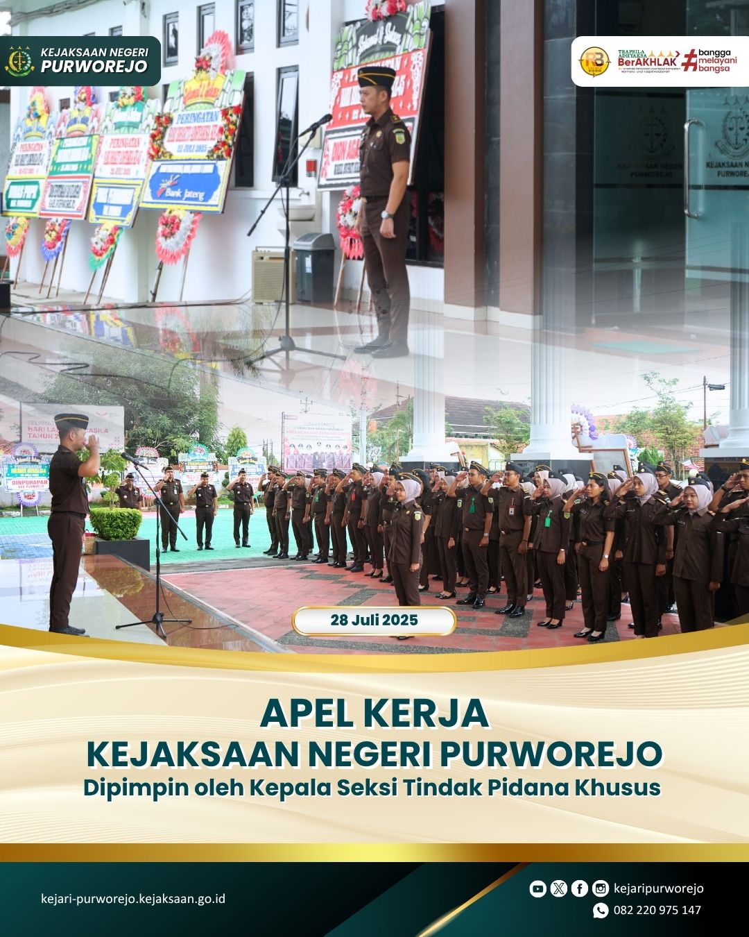 Apel Kerja Kejaksaan Negeri Purworejo