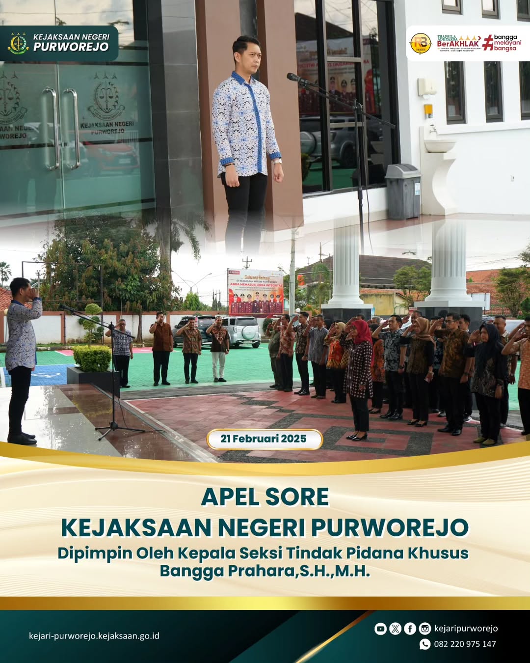 Apel Sore Kejaksaan Negeri Purworejo