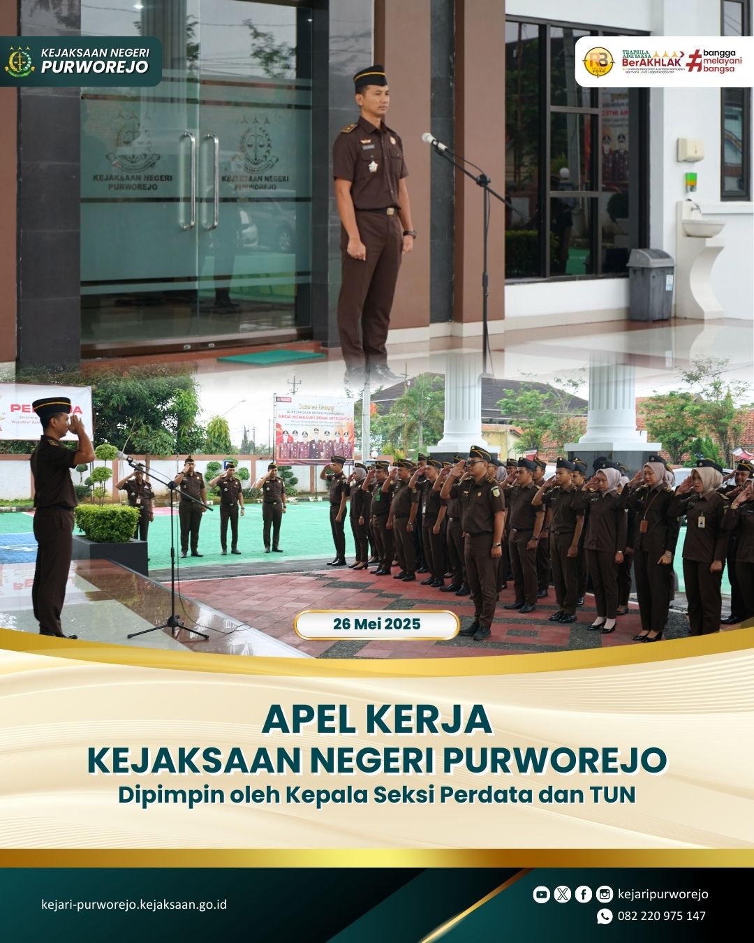 Apel Kerja Kejaksaan Negeri Purworejo