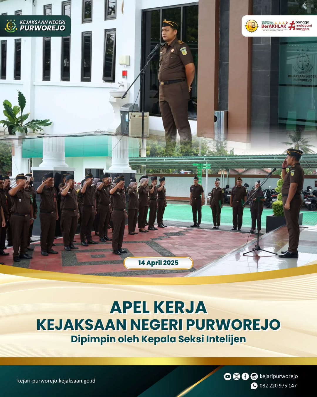 Apel Kerja Kejaksaan Negeri Purworejo