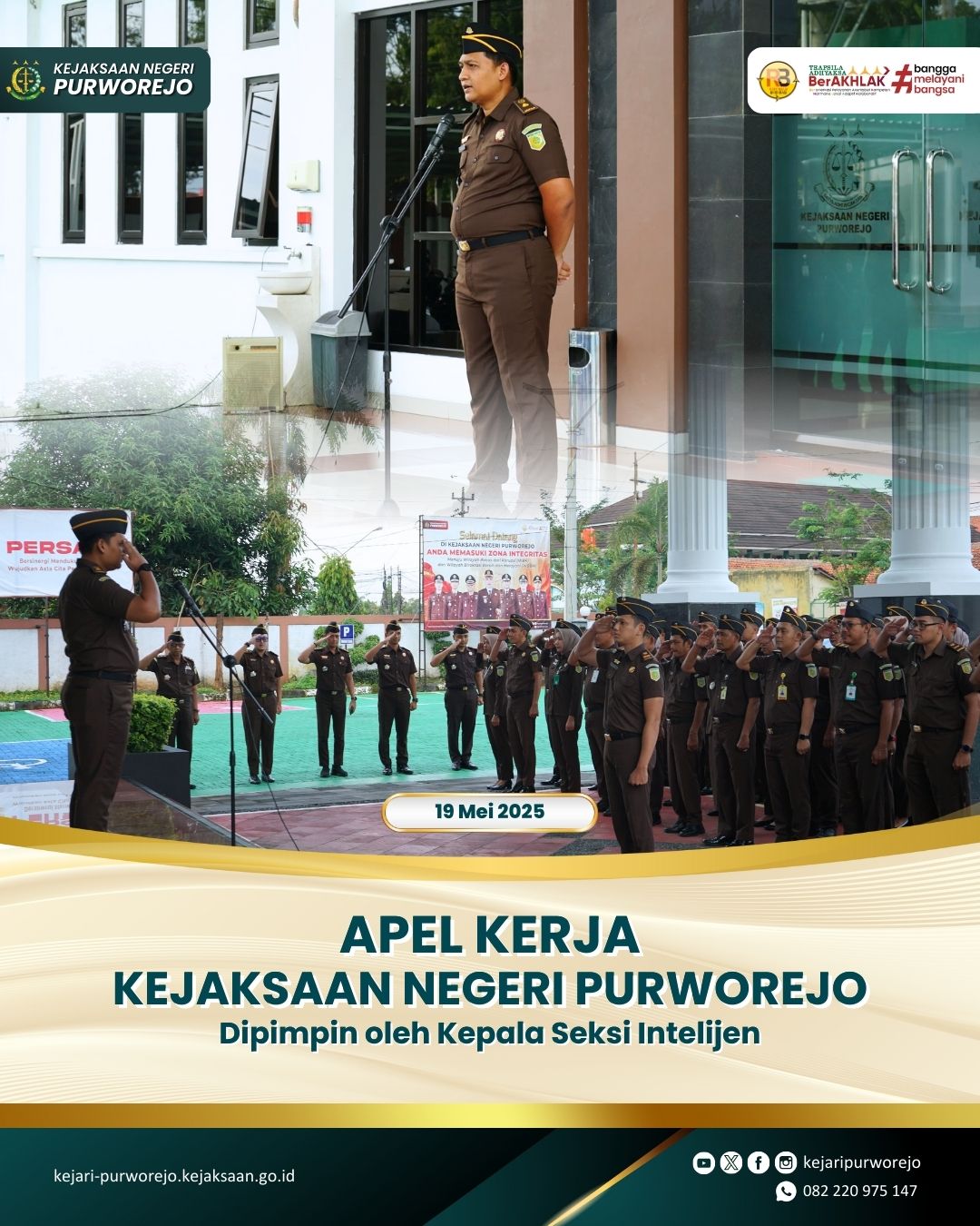 Apel Kerja Kejaksaan Negeri Purworejo