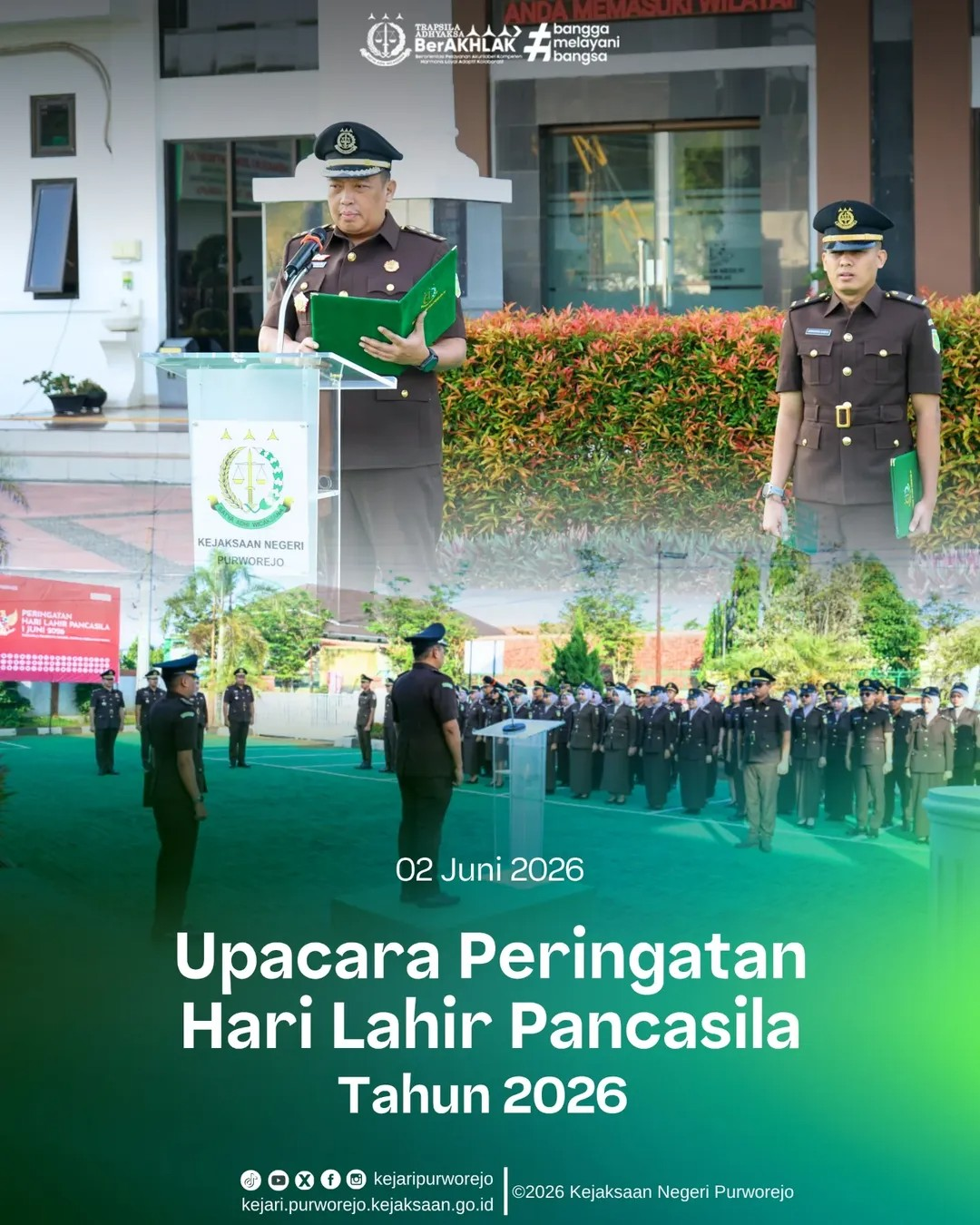 Upacara Peringatan Hari Lahir Pancasila Tahun 2026