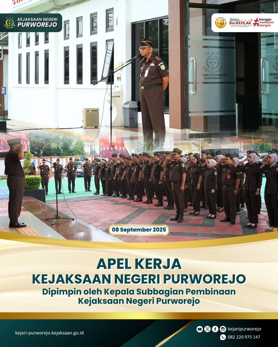 Apel Kerja Kejaksaan Negeri Purworejo