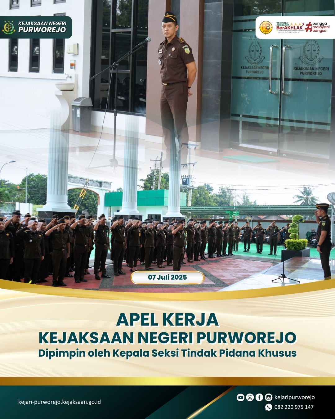 Apel Kerja Kejaksaan Negeri Purworejo