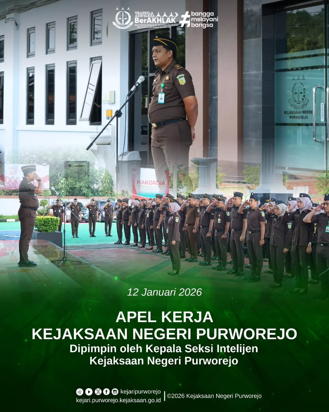 Apel Kerja Kejaksaan Negeri Purworejo