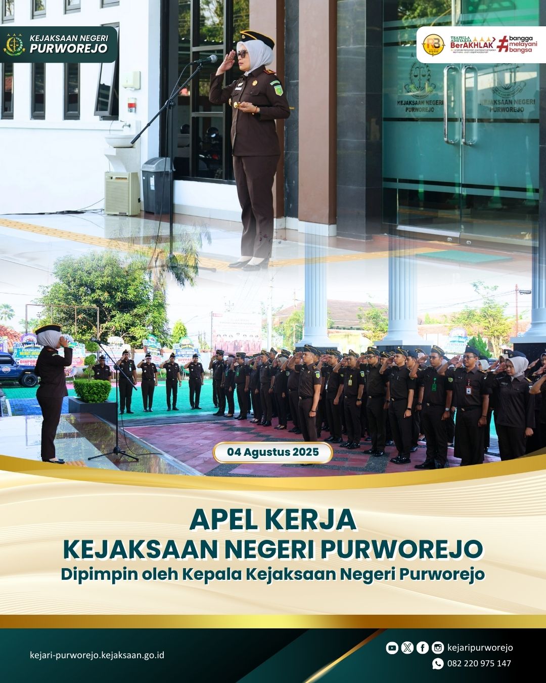 Apel Kerja Kejaksaan Negeri Purworejo