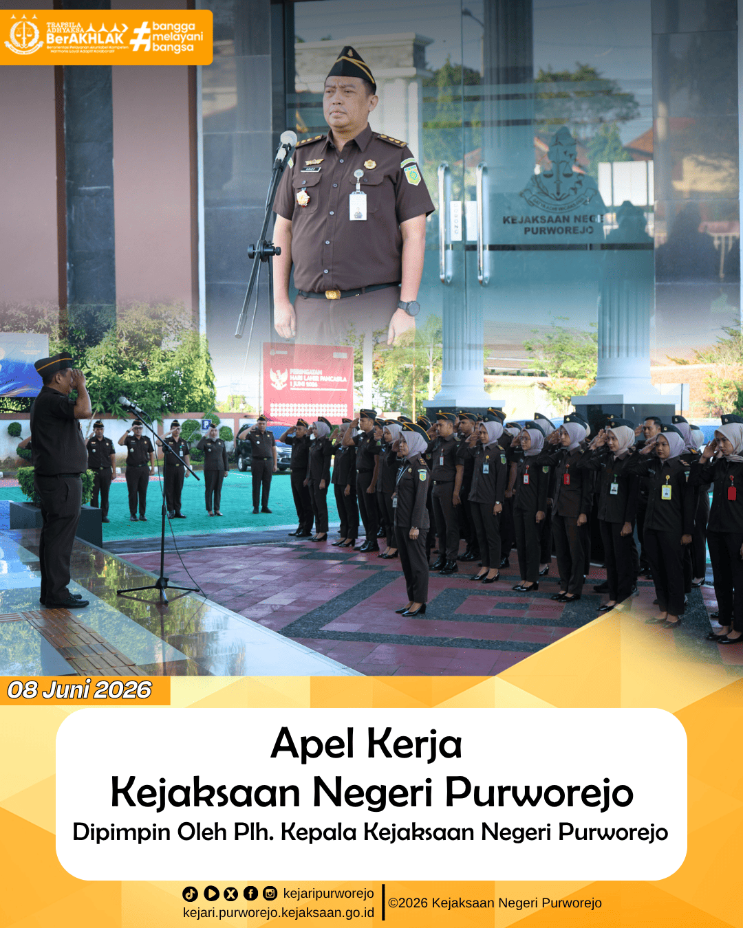 Apel Kerja Kejaksaan Negeri Purworejo