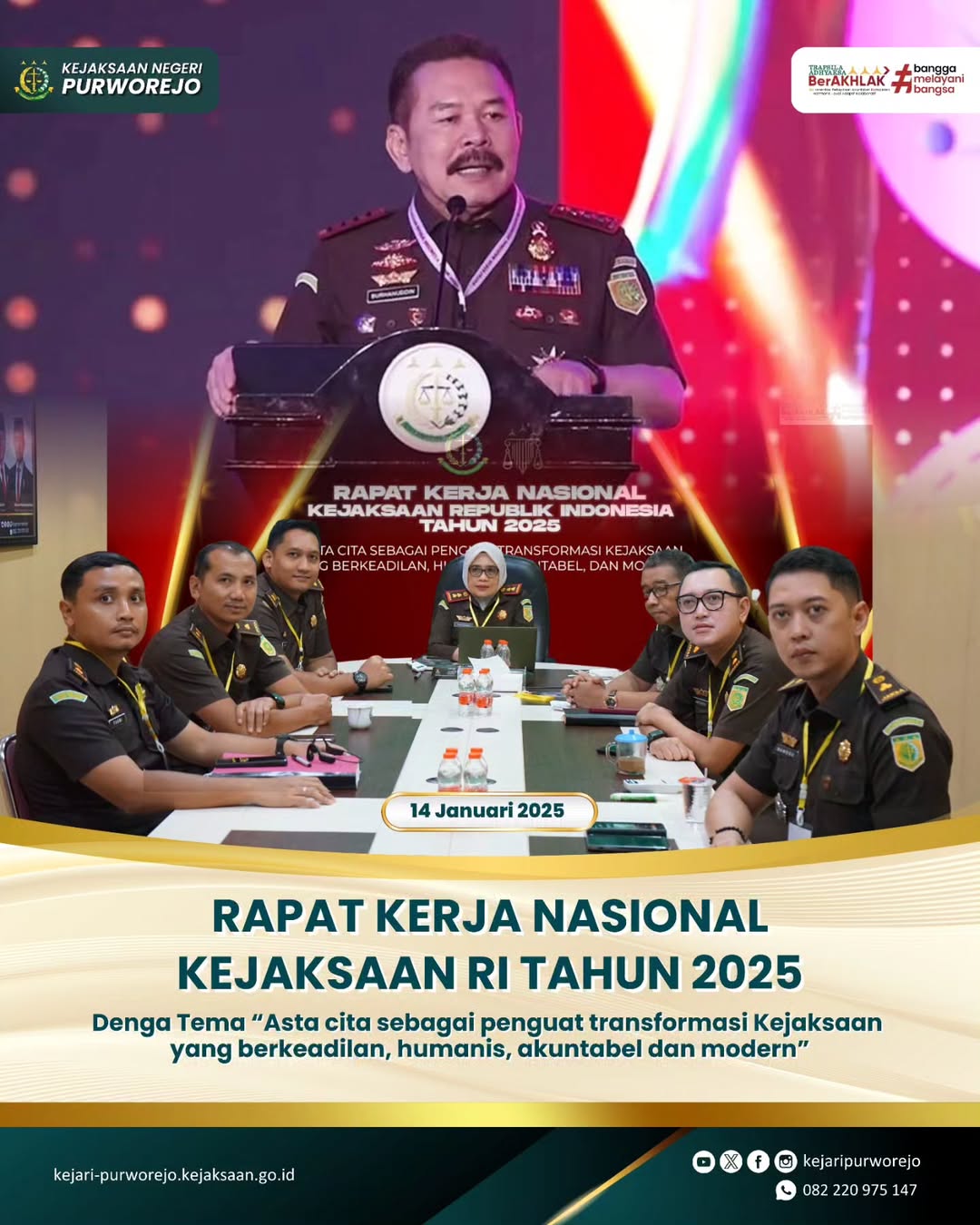 Rapat Kerja Nasional Kejaksaan RI Tahun 2025