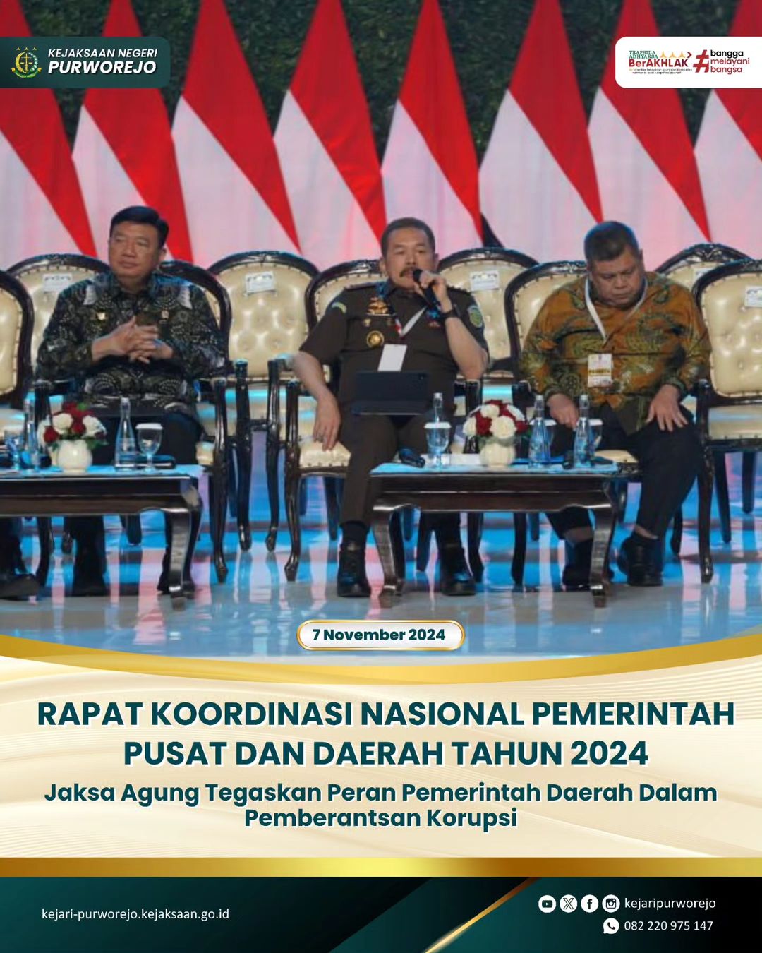 Rapat Koordinasi Nasional Pemerintah Pusat dan Daerah Tahun 2024
