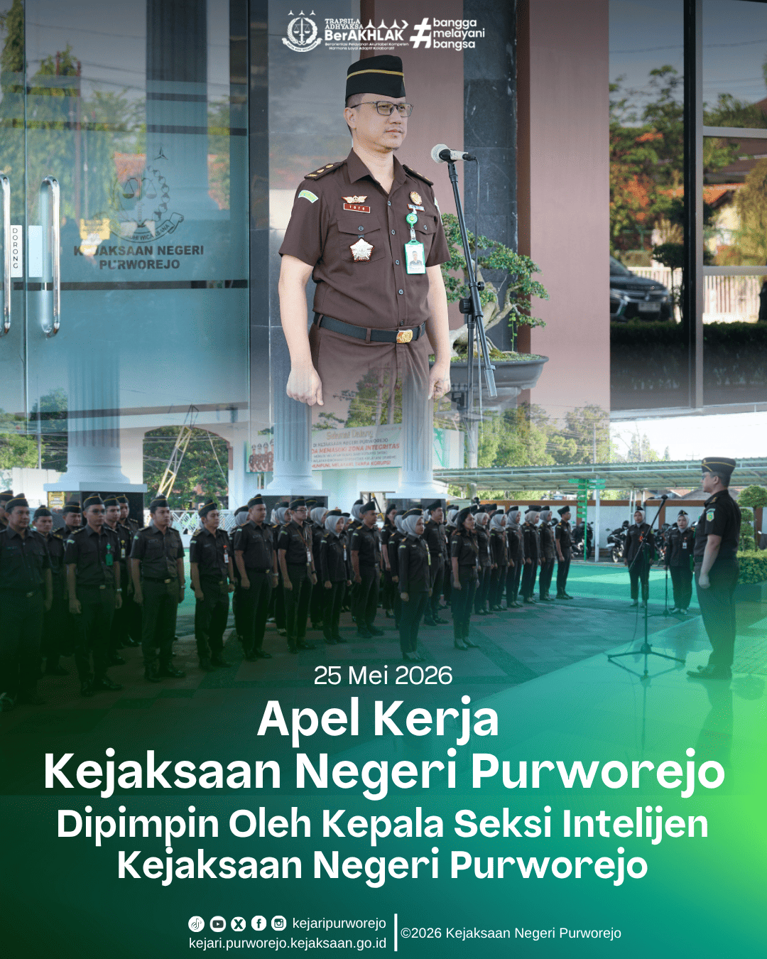 Apel Kerja Kejaksaan Negeri Purworejo