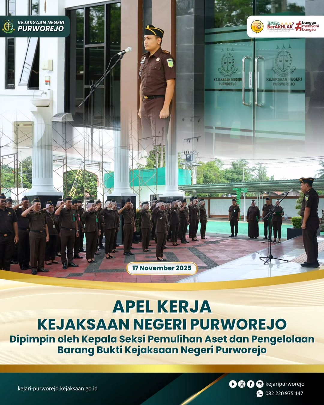 Apel Kerja Kejaksaan Negeri Purworejo