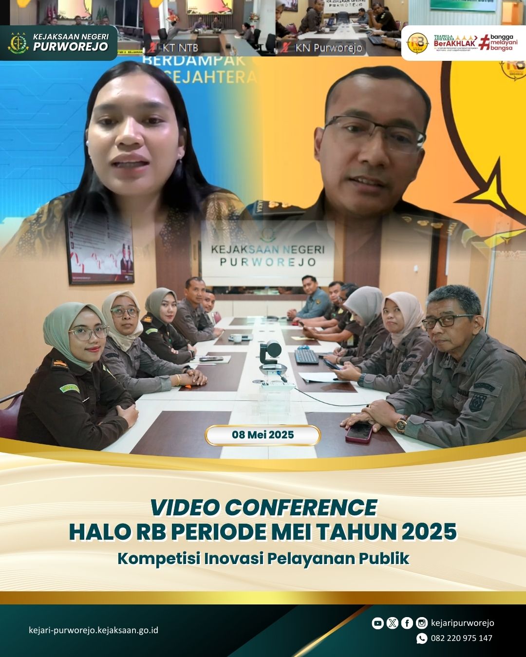 Video Conference HaloRB Periode Mei Tahun 2025