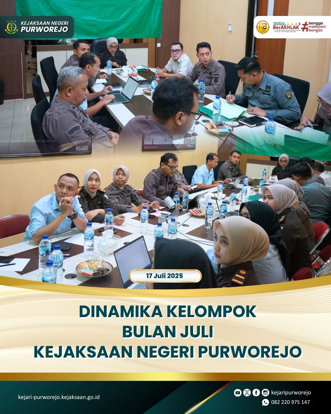 Dinamika Kelompok Bulan Juli Kejaksaan Negeri Purworejo