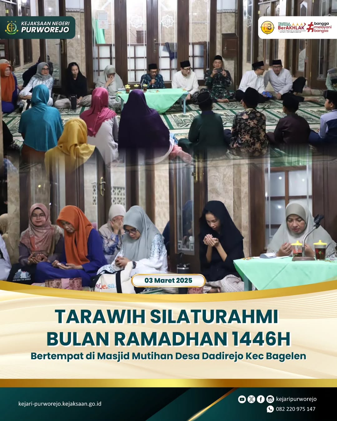 Tarawih Silaturahmi Bulan Ramadhan 1446 H