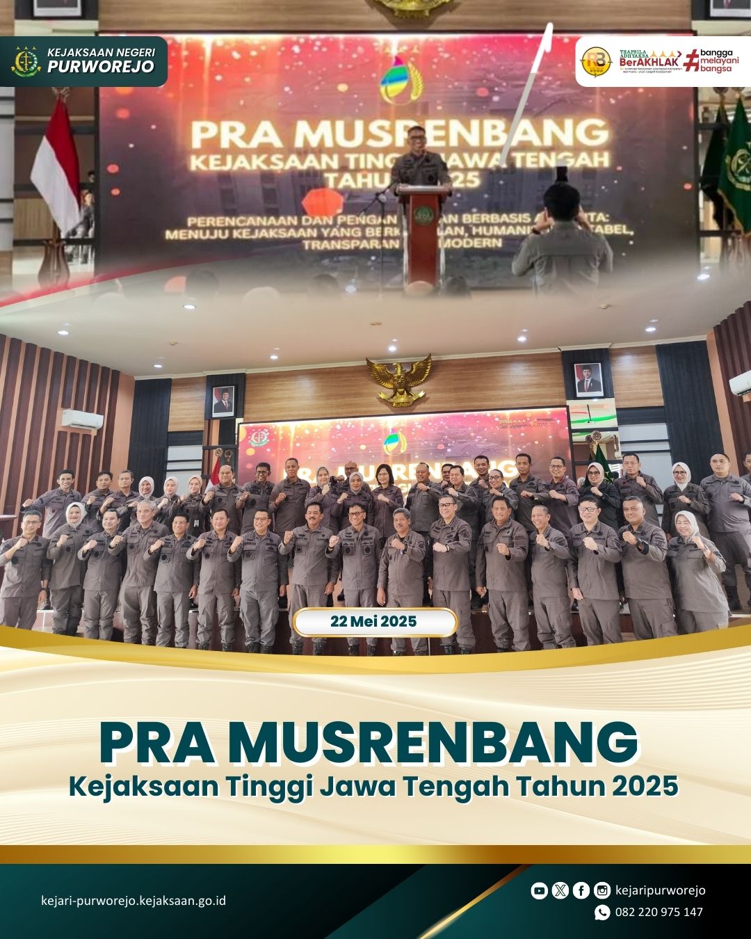 Pra Musrenbang Kejaksaan Tinggi Jawa Tengah Tahun 2025