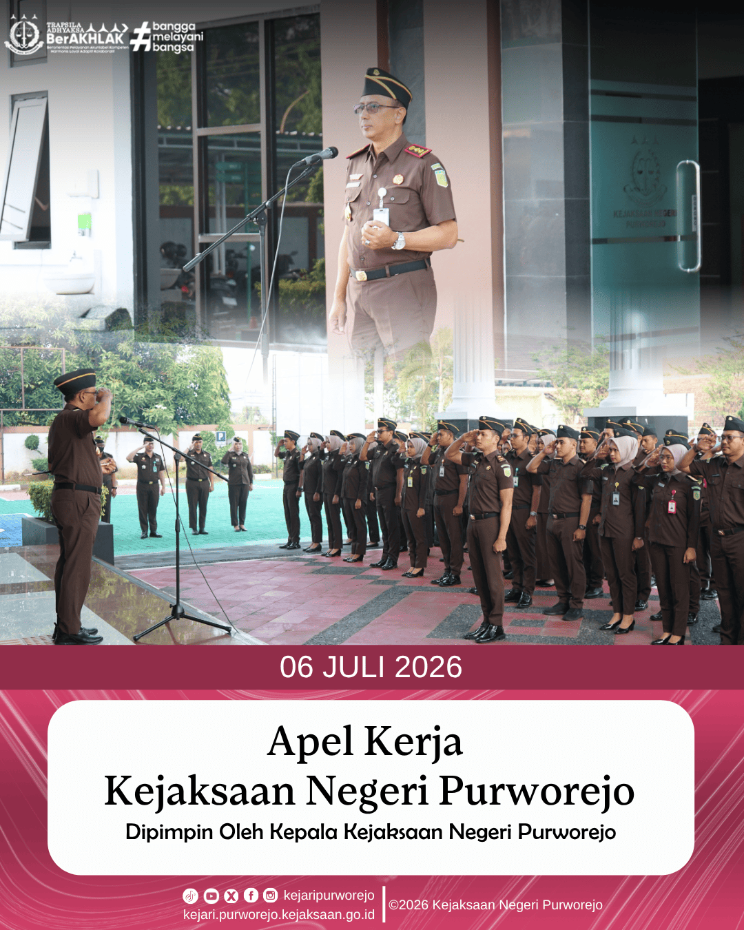 Apel Kerja Kejaksaan Negeri Purworejo