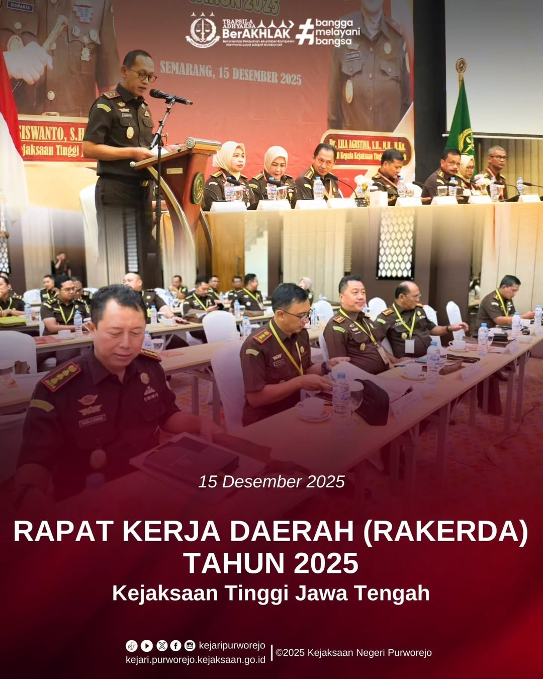 Rapat Kerja Daerah (Rakerda) Kejaksaan Tinggi Jawa Tengah Tahun 2025