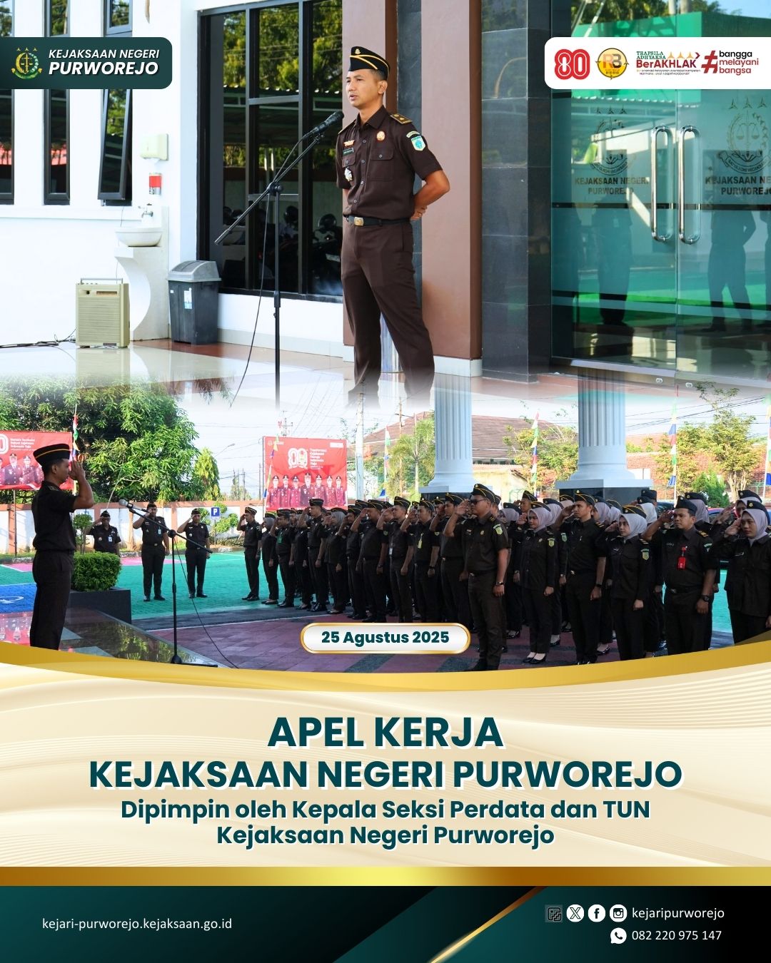 Apel Kerja Kejaksaan Negeri Purworejo