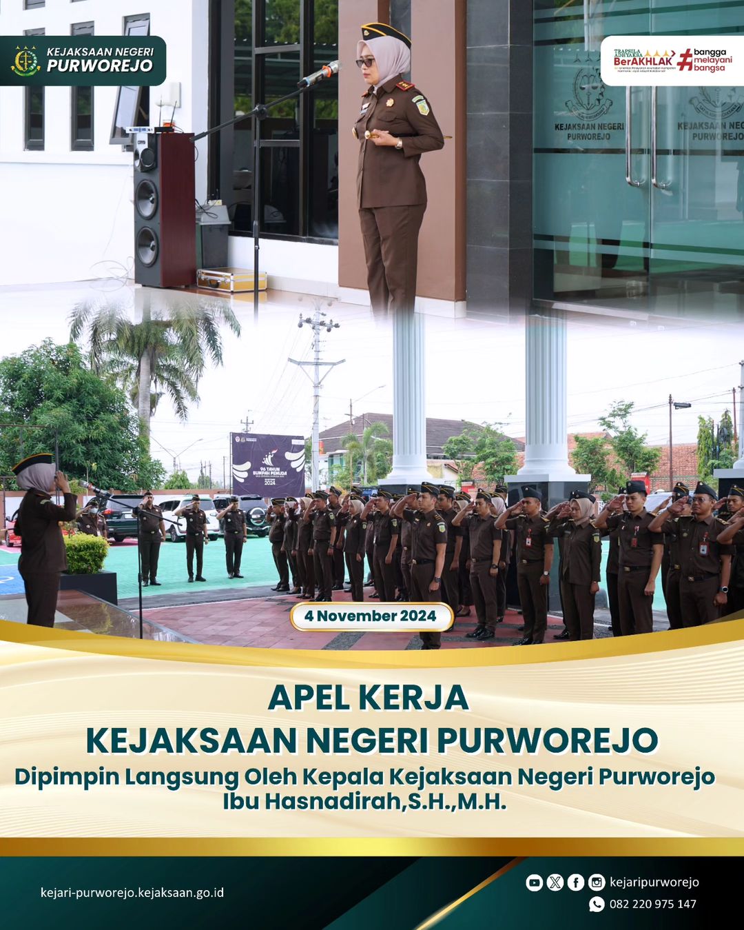 Apel Kerja Kejaksaan Negeri Purworejo