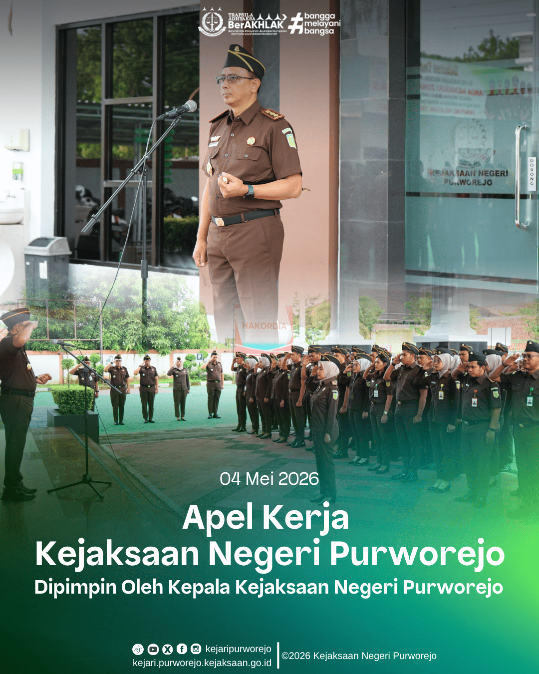 Apel Kerja Kejaksaan Negeri Purworejo