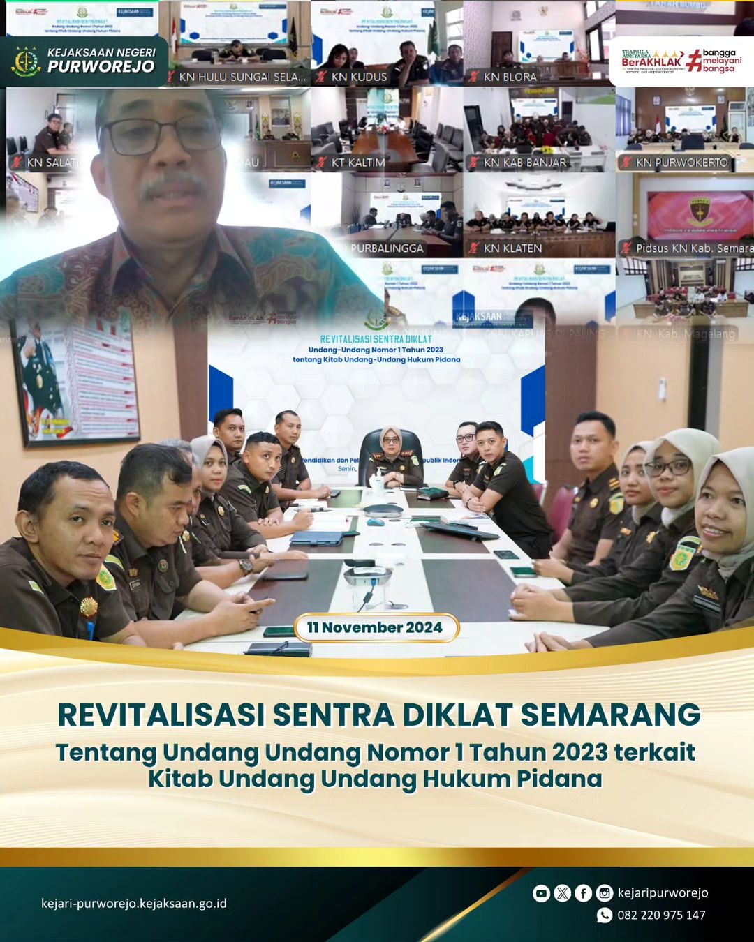 Revitalisasi Sentra Diklat Semarang tentang Undang-undang Nomor 1 Tahun 2023 terkait Kitab Undang-undang Hukum Pidana