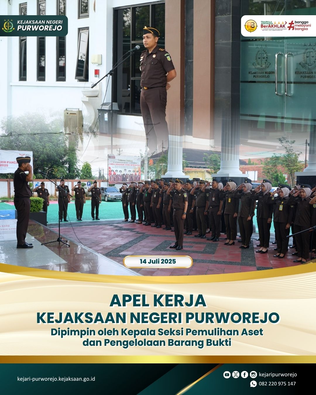 Apel Kerja Kejaksaan Negeri Purworejo