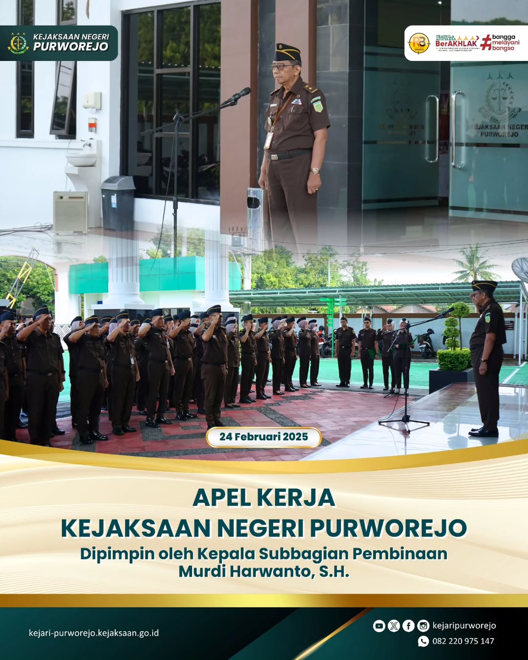 Apel Kerja Kejaksaan Negeri Purworejo