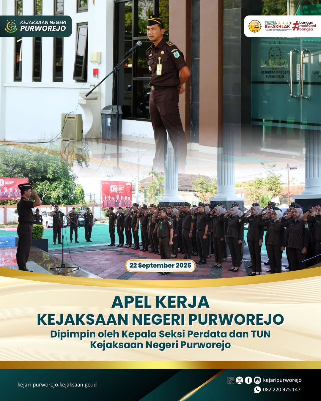 Apel Kerja Kejaksaan Negeri Purworejo