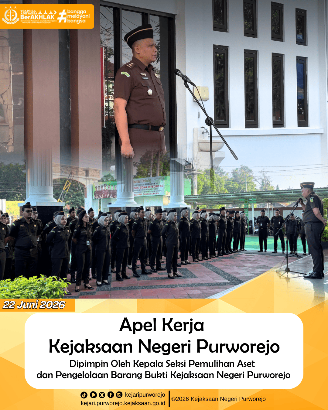 Apel Kerja Kejaksaan Negeri Purworejo