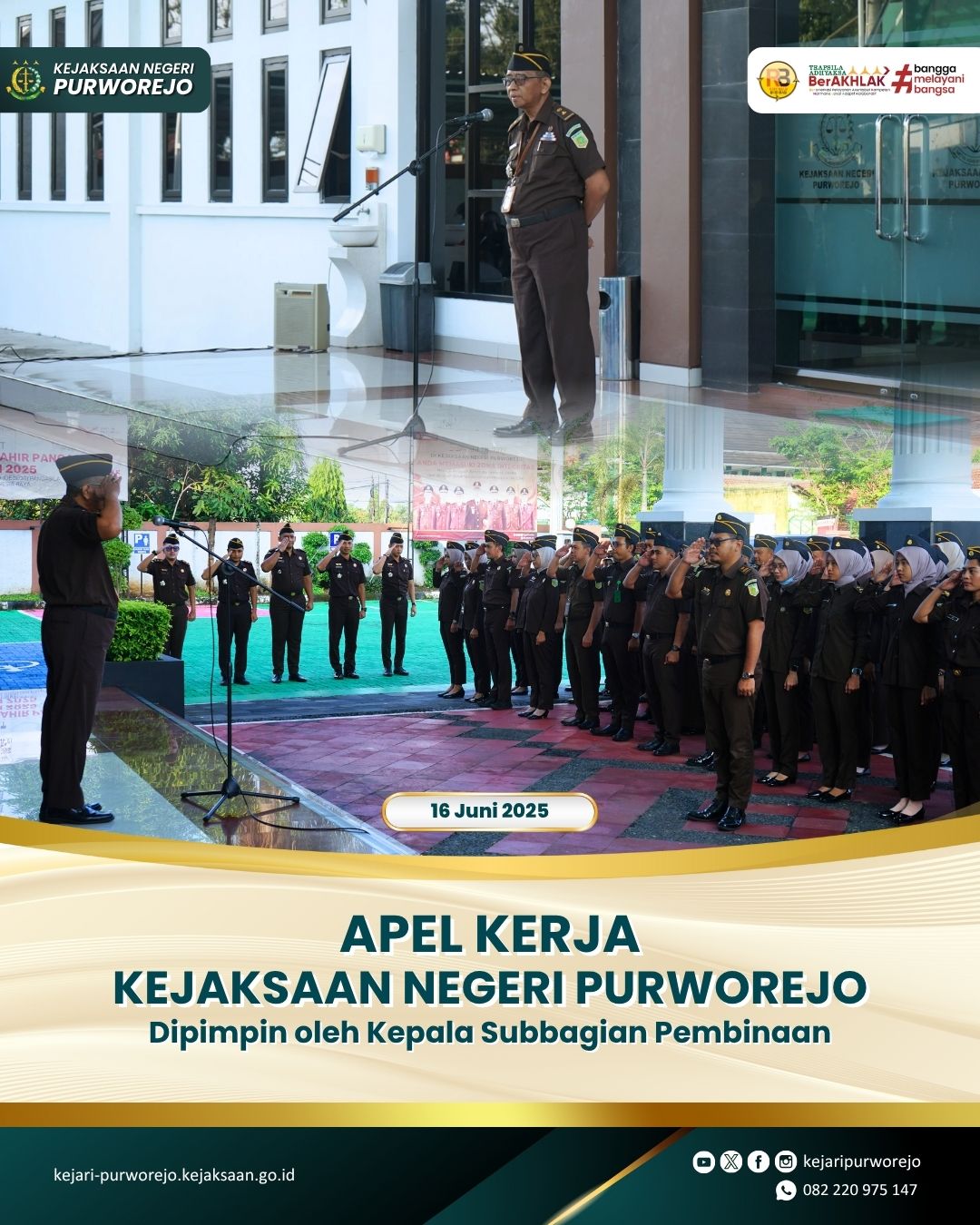 Apel Kerja Kejaksaan Negeri Purworejo