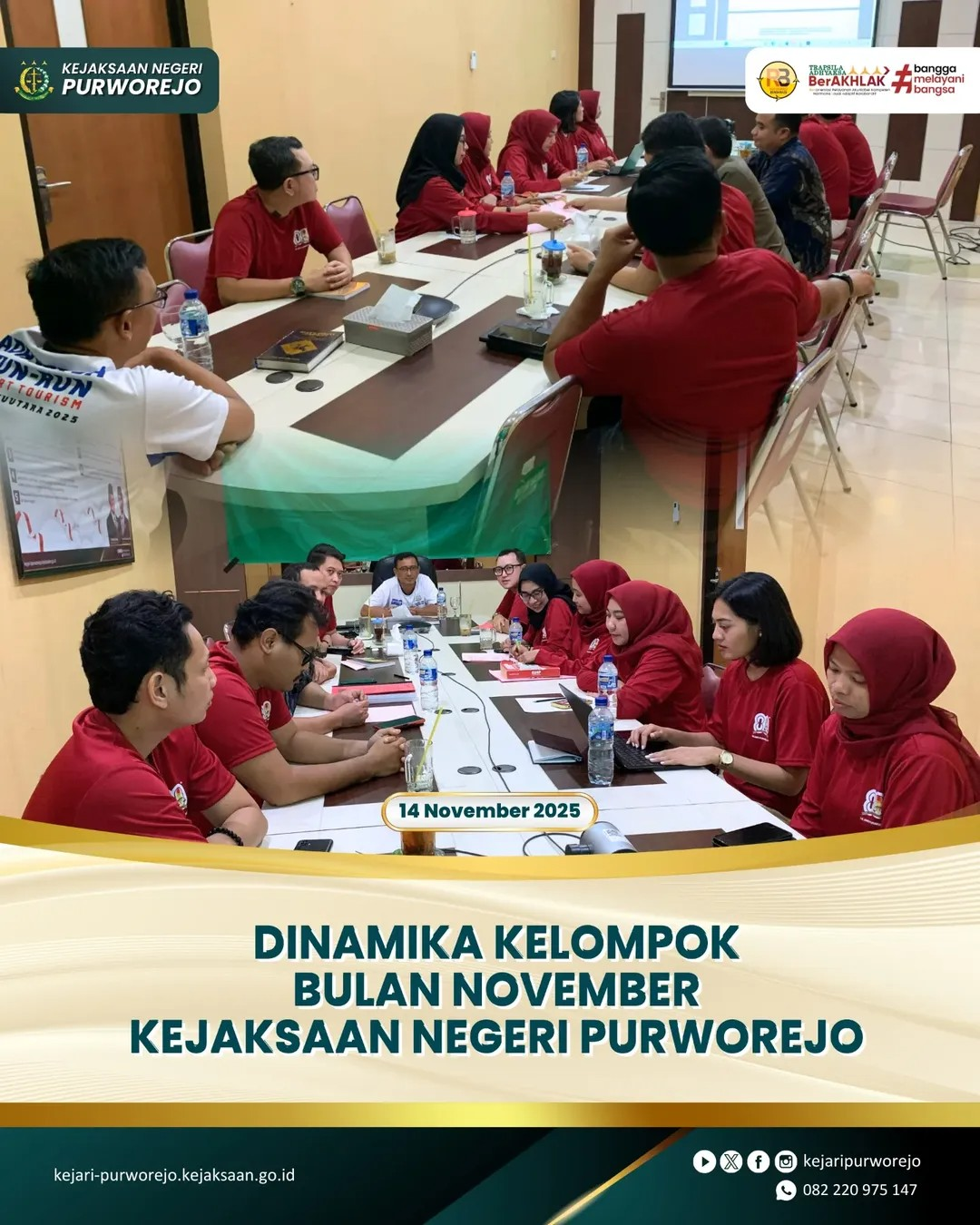 Dinamika Kelompok Bulan November 2025 Kejaksaan Negeri Purworejo
